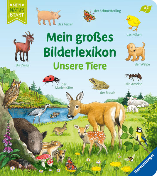 Image of Mein großes Bilderlexikon: Unsere Tiere