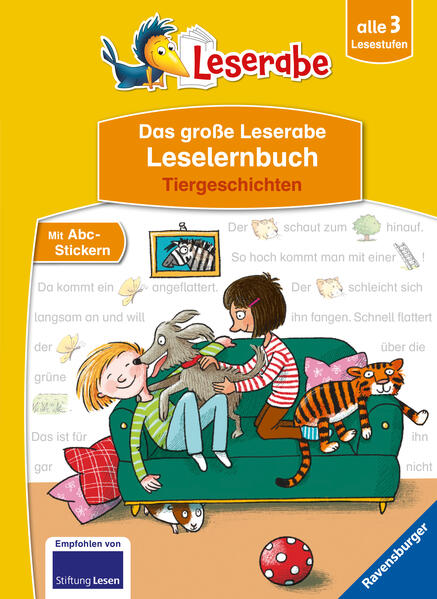 Image of Das große Leserabe Leselernbuch: Tiergeschichten - Leserabe ab der 1. Klasse - Erstlesebuch für Kinder ab 5 Jahren