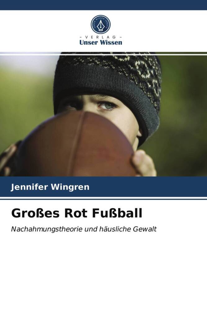 Großes Rot Fußball