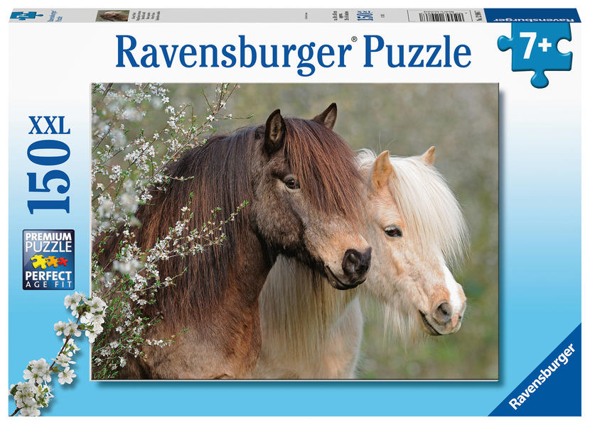 Ravensburger Kinderpuzzle 12986 - Schöne Pferde 150 Teile XXL - Puzzle für Kinder ab 7 Jahren