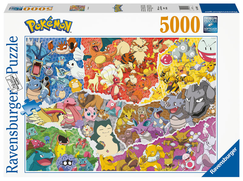 Image of Ravensburger - Pokémon Allstars 5000 Teile