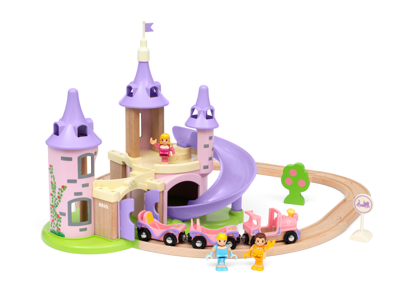 BRIO World - Disney Prinzessinnen Traumschloss Eisenbahn-Set | Spiel | 63331200 - Image 7