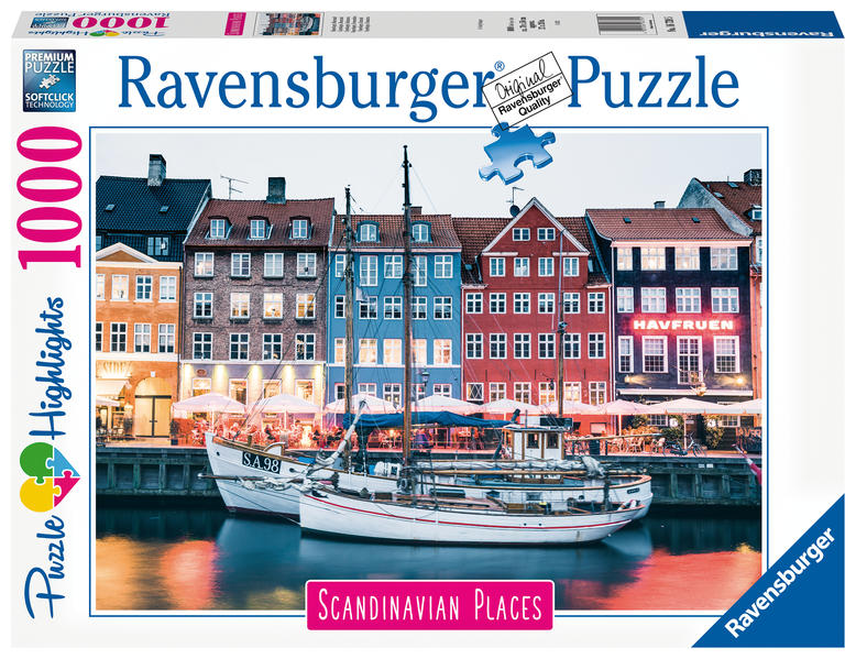 Ravensburger - Kopenhagen Dänemark 1000 Teile