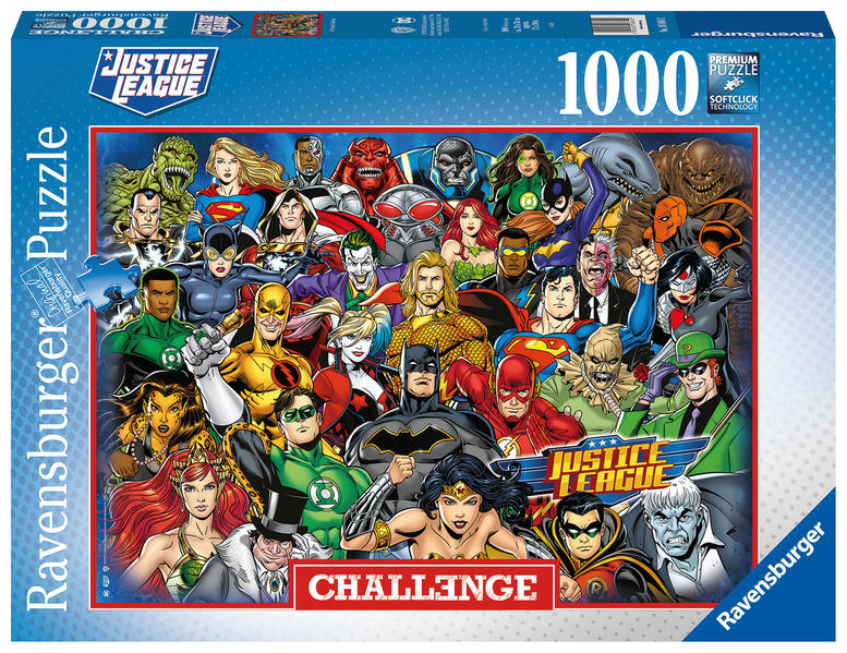 Image of Puzzle 1000 Teile DC Comics Challenge