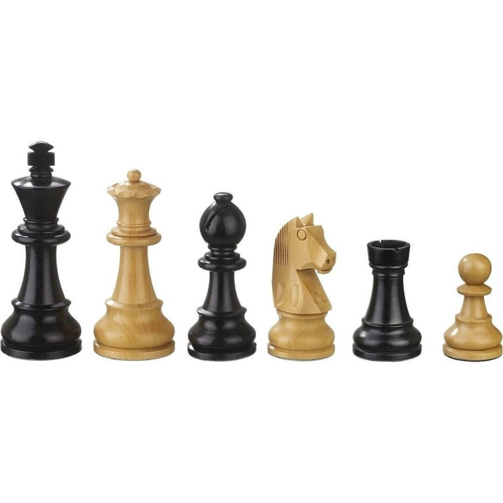 Philos 21251 - Ludwig XIV KH 95 mm Schachfiguren Holz