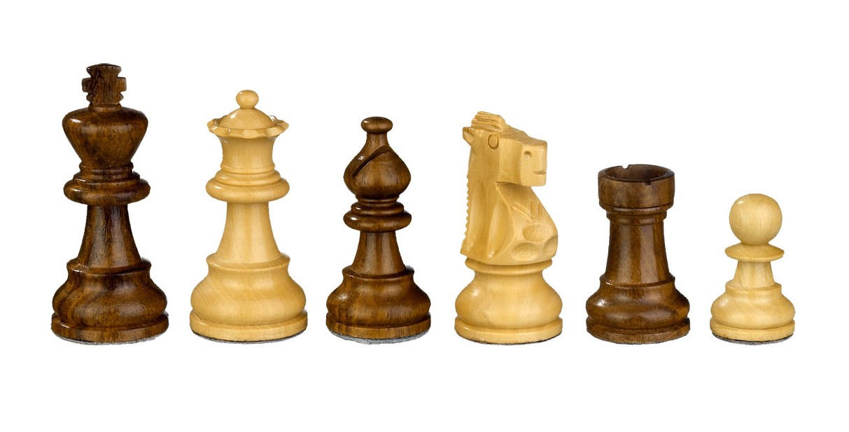 Philos 21991 - Napoleon KH 65 mm Schachfiguren Holz