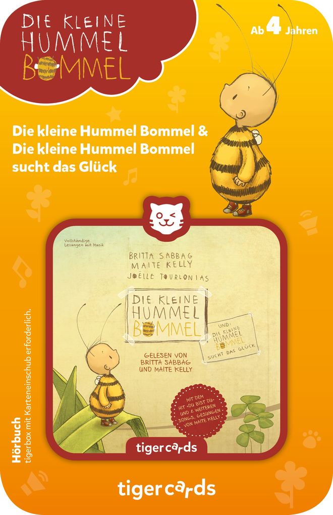 Tiger Media - tigercards - Die kleine Hummel Bommel - Die klein Hummel Bommel sucht das Glück