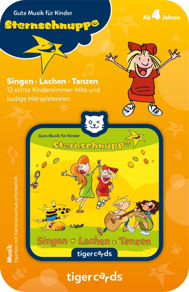 tigercard - Sternschnuppe - Singen Lachen Tanzen (Exklusive Zusammenstellung)