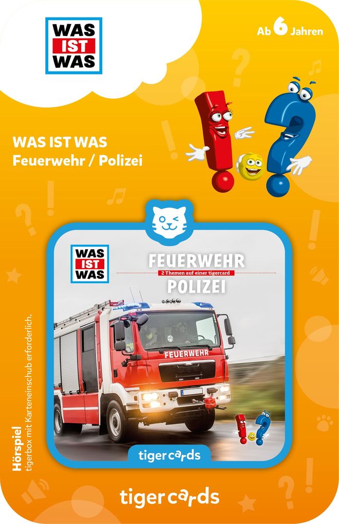 tigercard - WAS IST WAS: Feuerwehr / Polizei