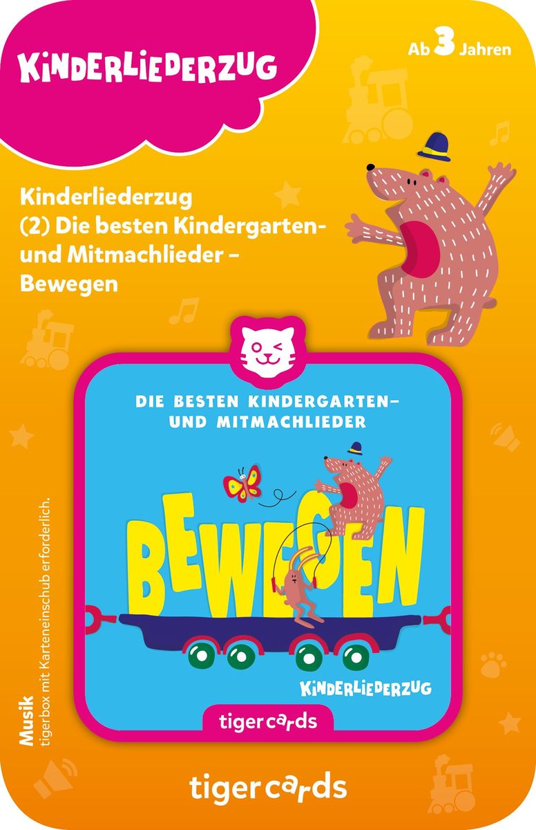 tigermedia tigercard Kinderliederzug (2) Bewegen - Bild 4