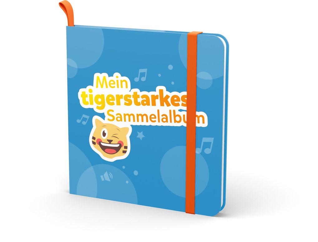 tigercards Sammelalbum blau
