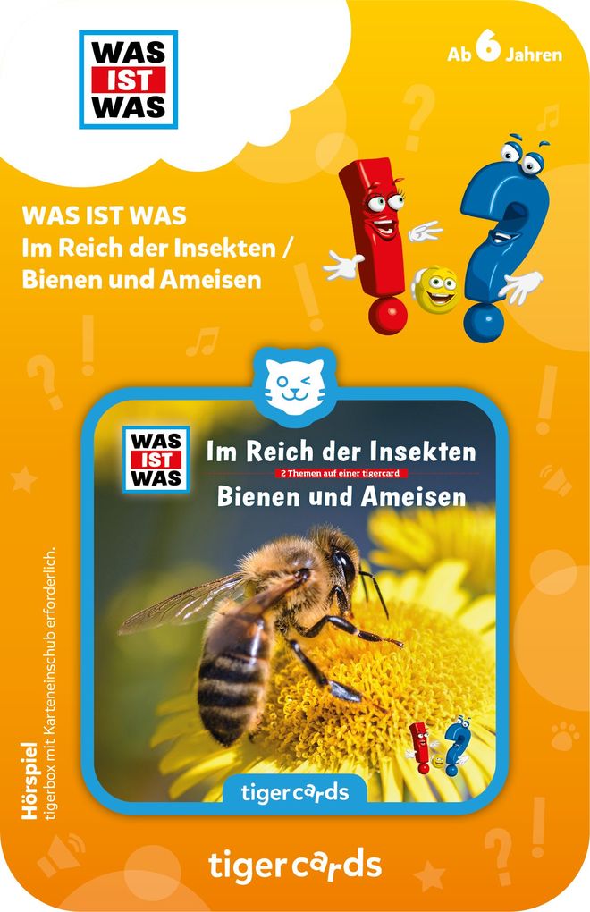 tigercard - WAS IST WAS - Im Reich der Insekten/ Bienen und Ameisen