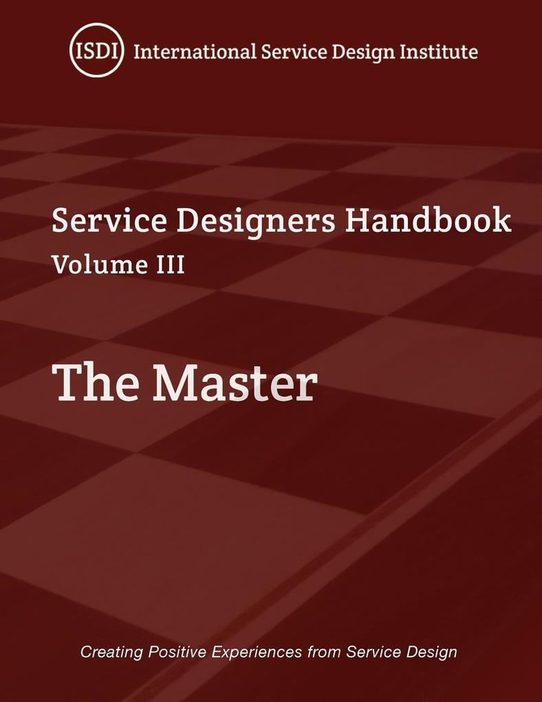 The Master A Service er‘s Handbook Volume III