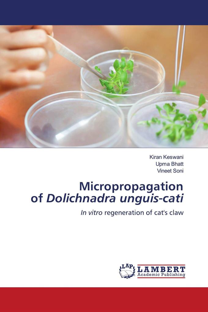 Micropropagation of Dolichnadra unguis-cati