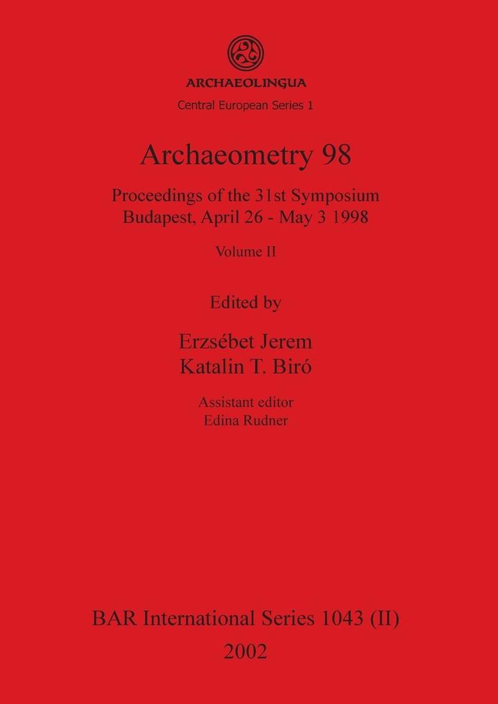 Archaeometry 98 Volume II