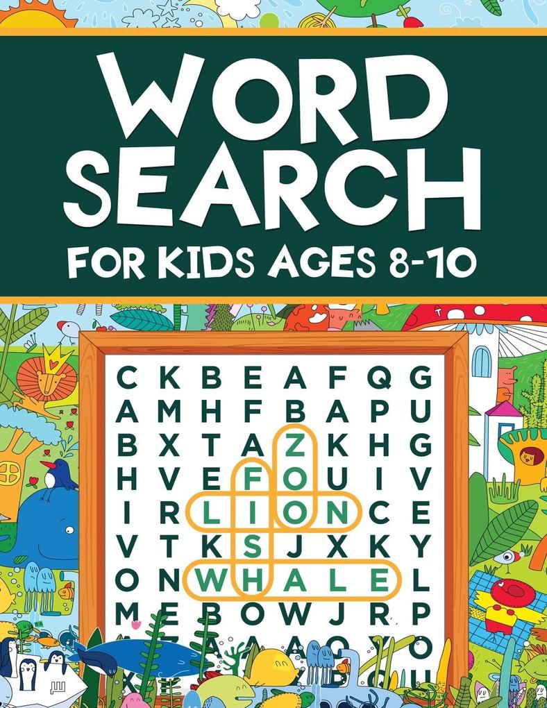 Image of Word Search for Kids Ages 8-10