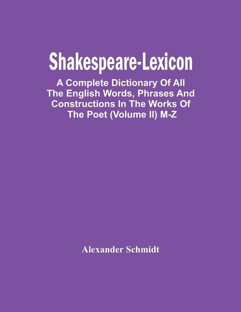 Shakespeare-Lexicon
