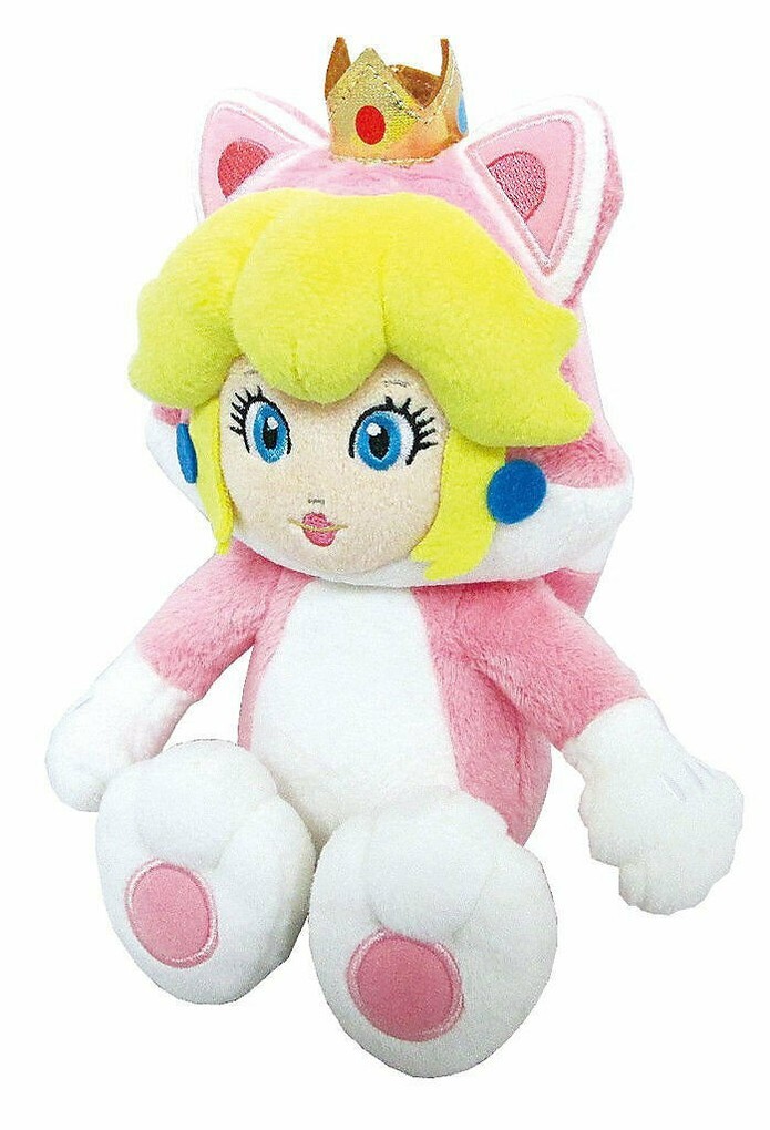 Nintendo Peach Cat Plüschfigur 24 cm