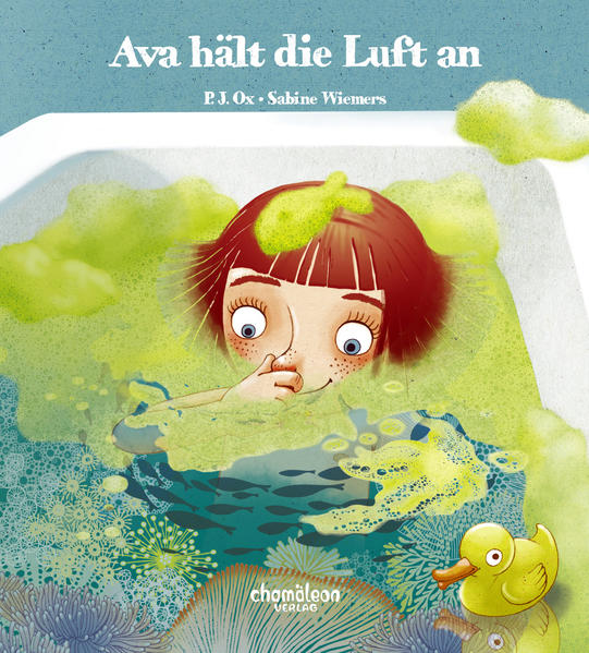 Image of Ava hält die Luft an