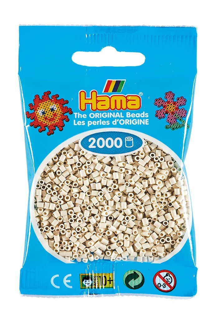 Hama 501-77 - Beutel mit Mini Bügelperlen Kitt 2000 Stück