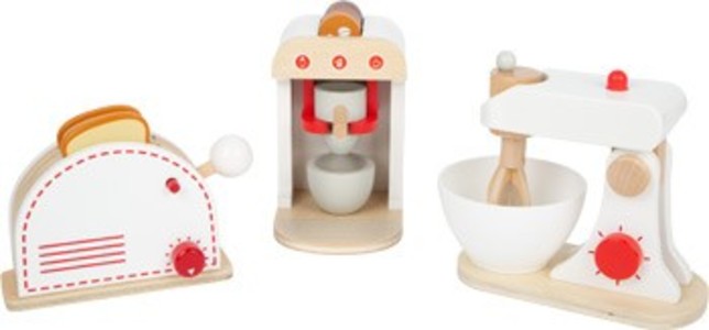 small foot 11684 - Küchengeräte-Set für Kinderküche 12-teilig