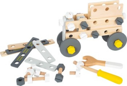 small foot 11810 - Konstruktionsset Miniwob Holz 67-teilig
