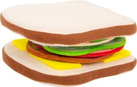 Image of small foot 11689 - Stoff-Sandwich mit Zubehör 11-teilig