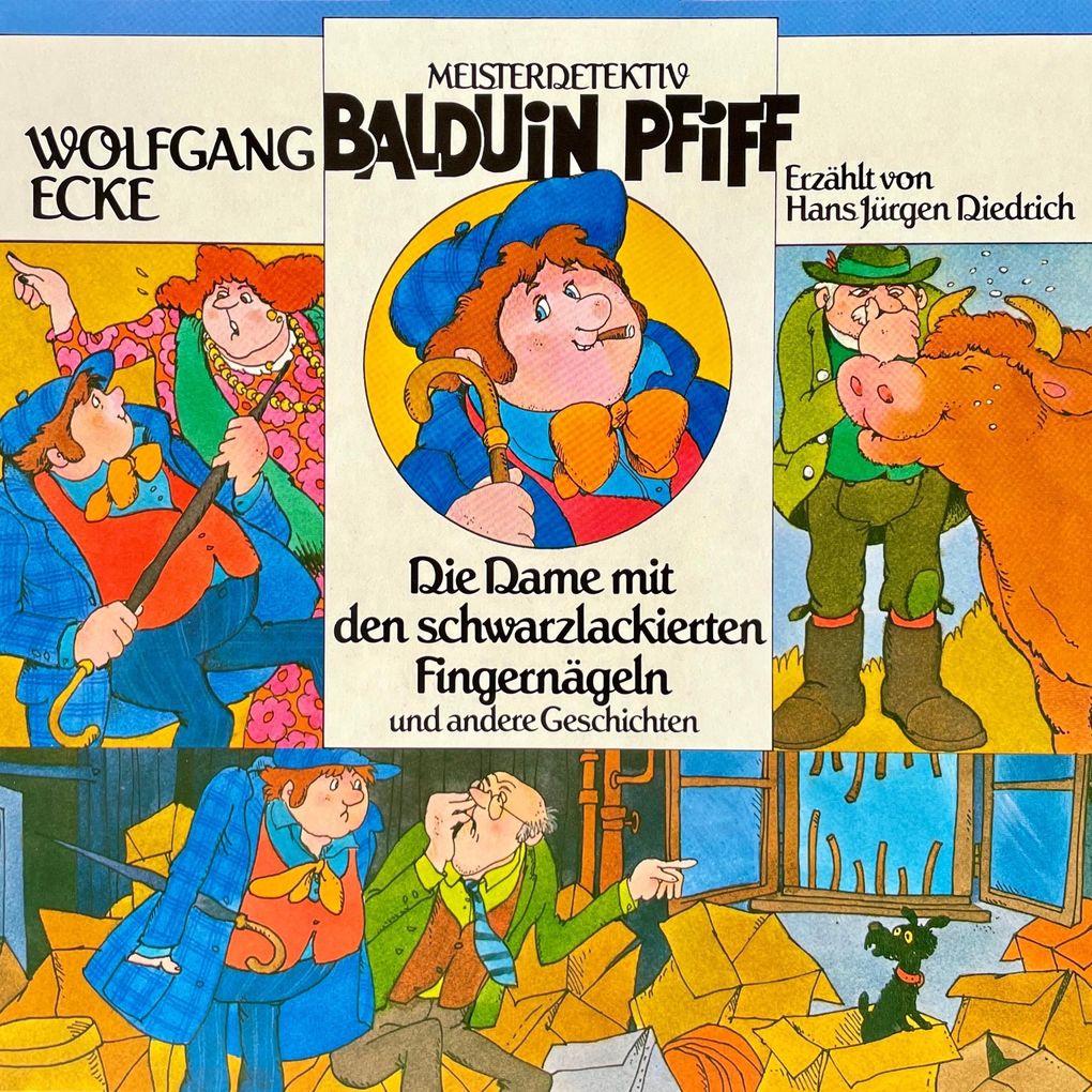 Balduin Pfiff Die Dame mit den schwarzlackierten Fingernägeln und andere Geschichten