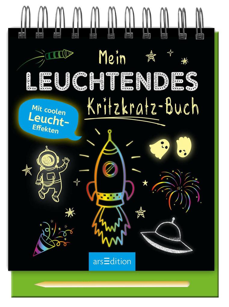 Ars Edition Gmbh Mein Leuchtendes Kritzkratz-Buch