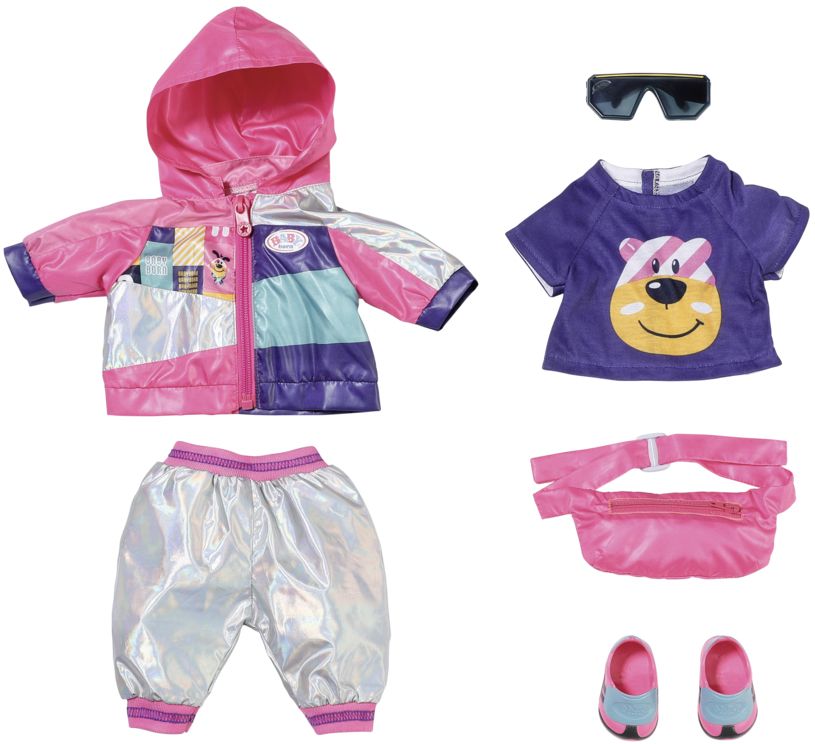 Image of BABY born® Deluxe Puppenkleidung Fahrrad-Set