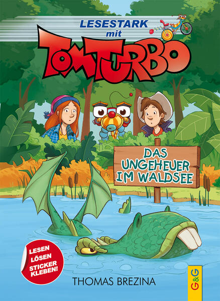 Image of Tom Turbo - Lesestark - Das Ungeheuer im Waldsee