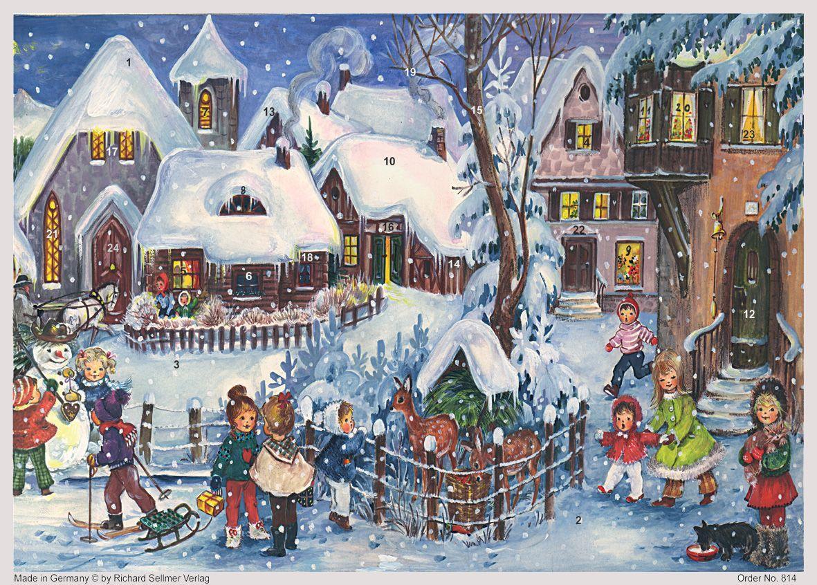 Adventskalender 'Es schneit'