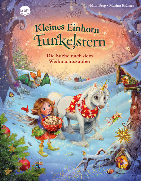 Image of Die Suche nach dem Weihnachtszauber / Kleines Einhorn Funkelstern Bd.3