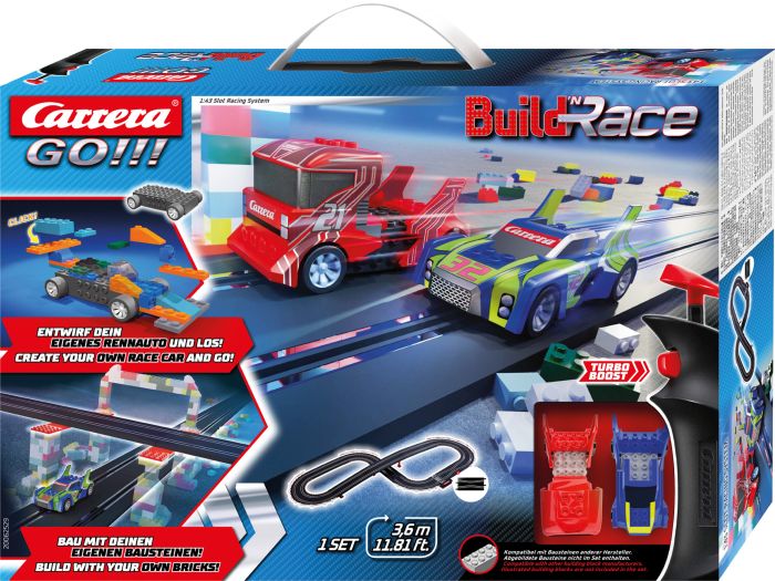 Image of CARRERA GO!!! - Build 'n Race - Racing Set 3.6