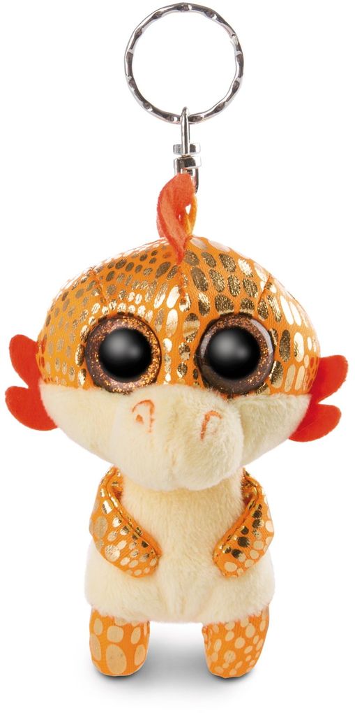 Image of NICI - Glubschis Dragons - Glubschis Schlenker Drache orange Yo-Yo 9cm Schlüsselanhänger