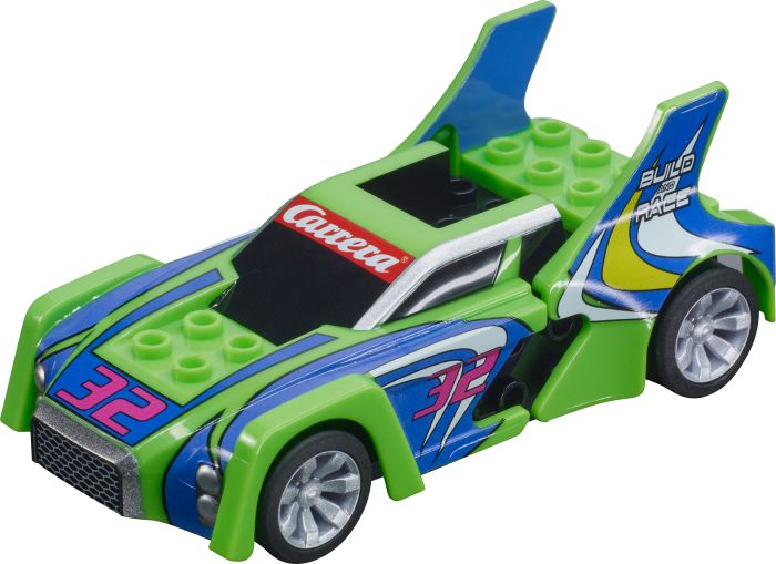 Image of CARRERA GO!!! - Build 'n Race - Race Car green