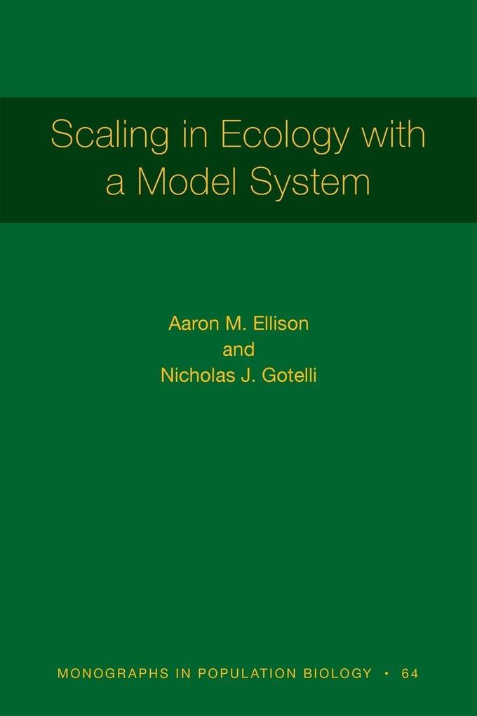 Scaling in Ecology with a Model System