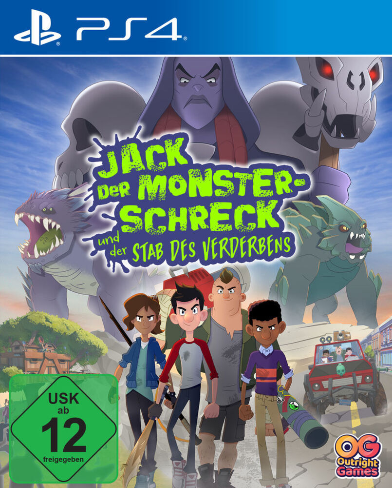 Jack der Monsterschreck und der Stab des Verderbens 1 PS4-Blu-Ray Disc