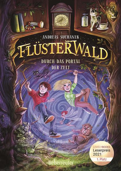 Image of Flüsterwald - Durch das Portal der Zeit: Ausgezeichnet mit dem LovelyBooks-Leserpreis 2021: Kategorie Kinderbuch (Flüsterwald Staffel I Bd. 3)