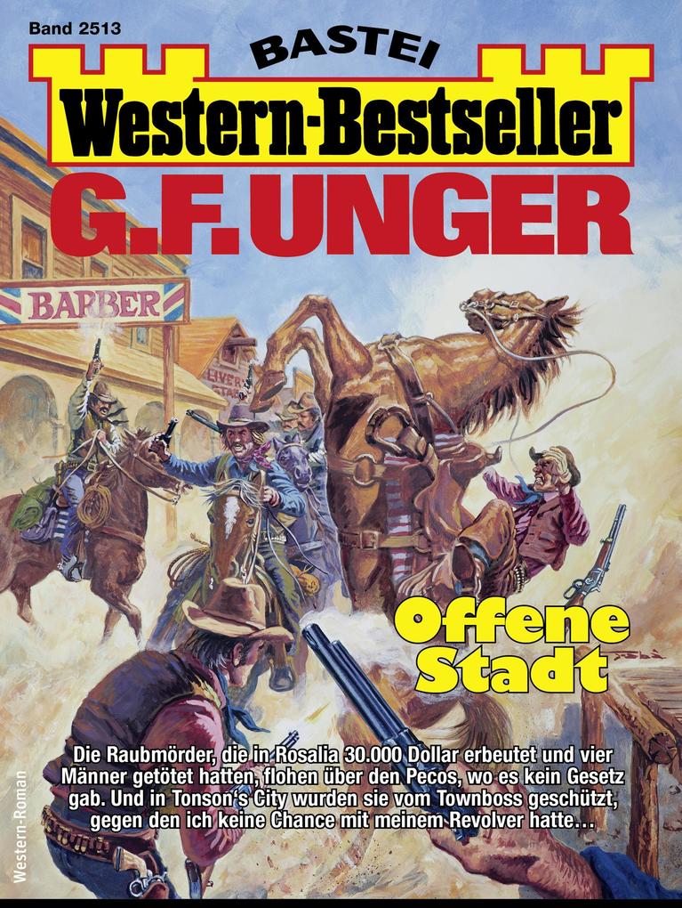 G. F. Unger Western-Bestseller 2513