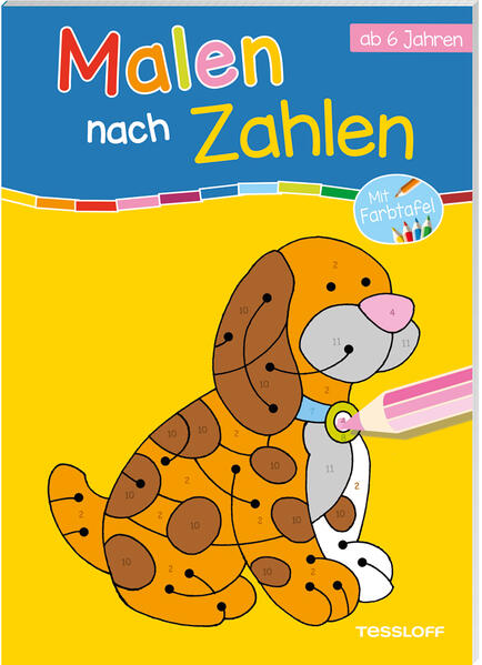 Image of Malen nach Zahlen. Ab 6 Jahren