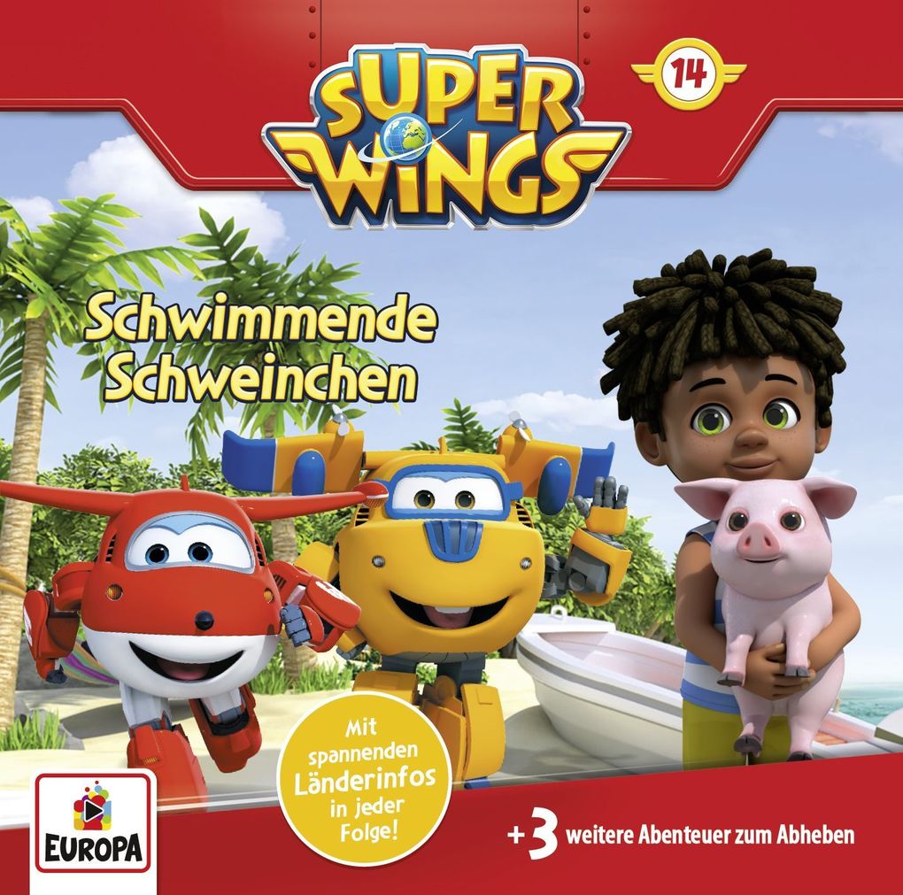 Super Wings - Schwimmende Schweinchen 1 Audio-CD