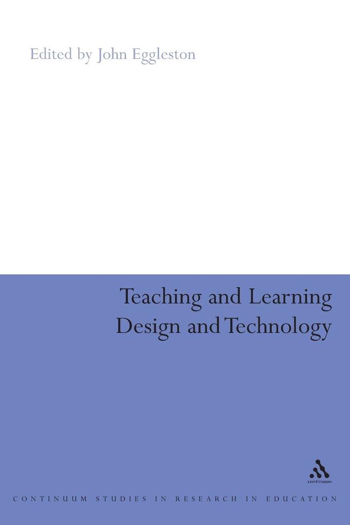 Teaching and Learning Design and Technology