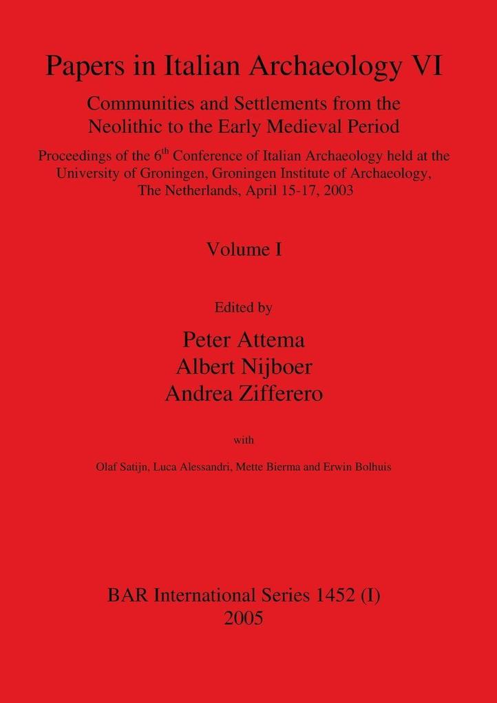 Papers in Italian Archaeology VI