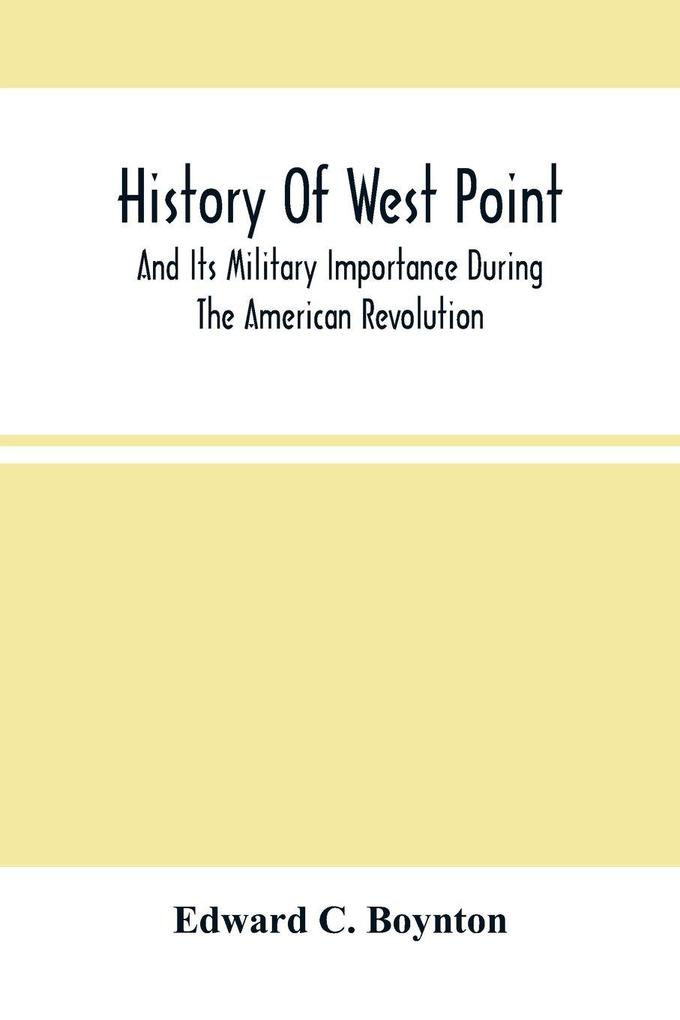 History Of West Point