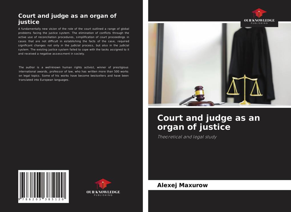Court and judge as an organ of justice