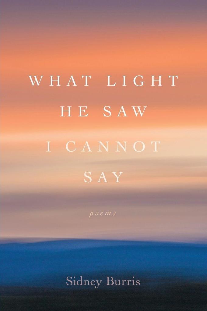 What Light He Saw I Cannot Say