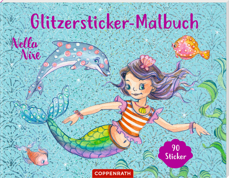 Image of Nella Nixe - Glitzersticker-Malbuch