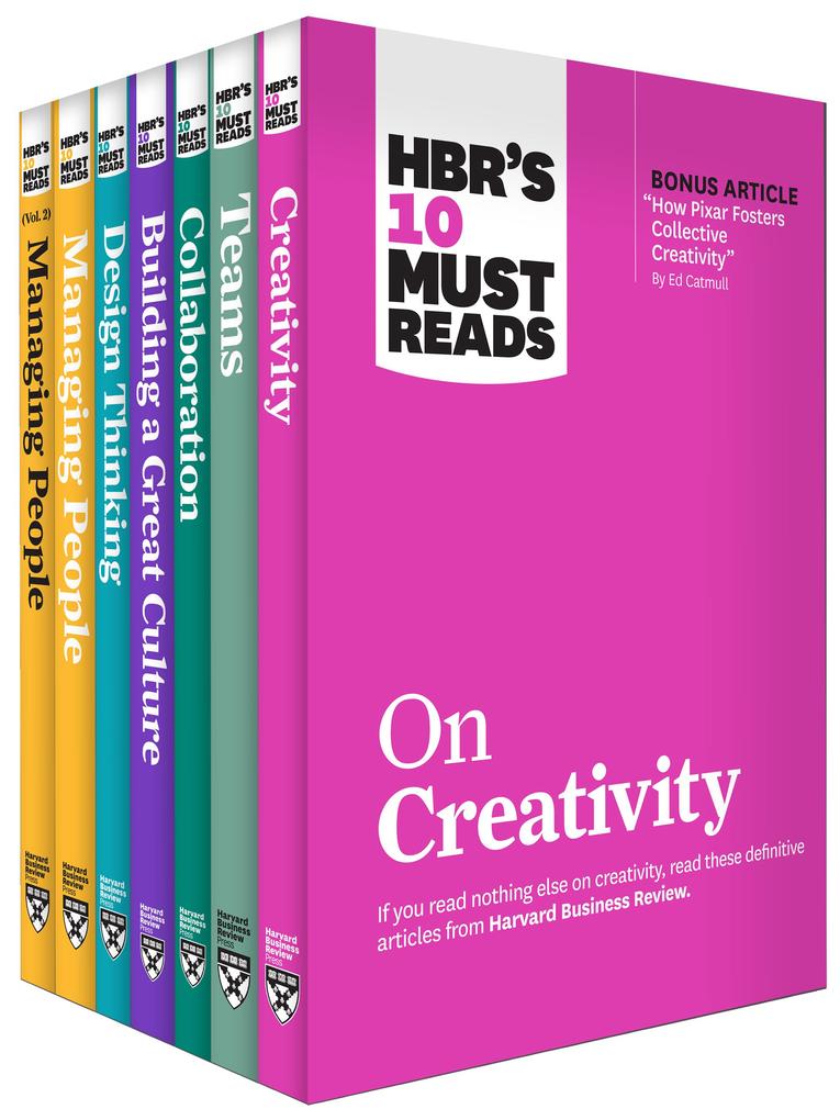 HBR‘s 10 Must Reads on Creative Teams Collection (7 Books)