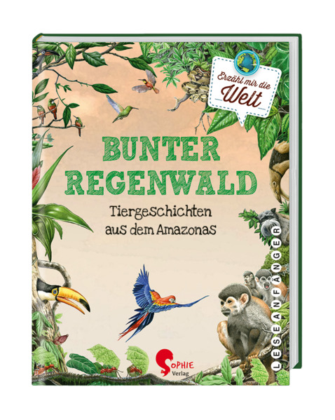 Bunter Regenwald